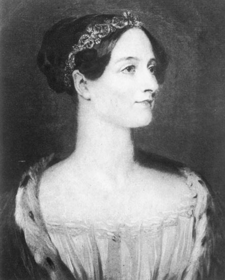 drawing of Ada Lovelace